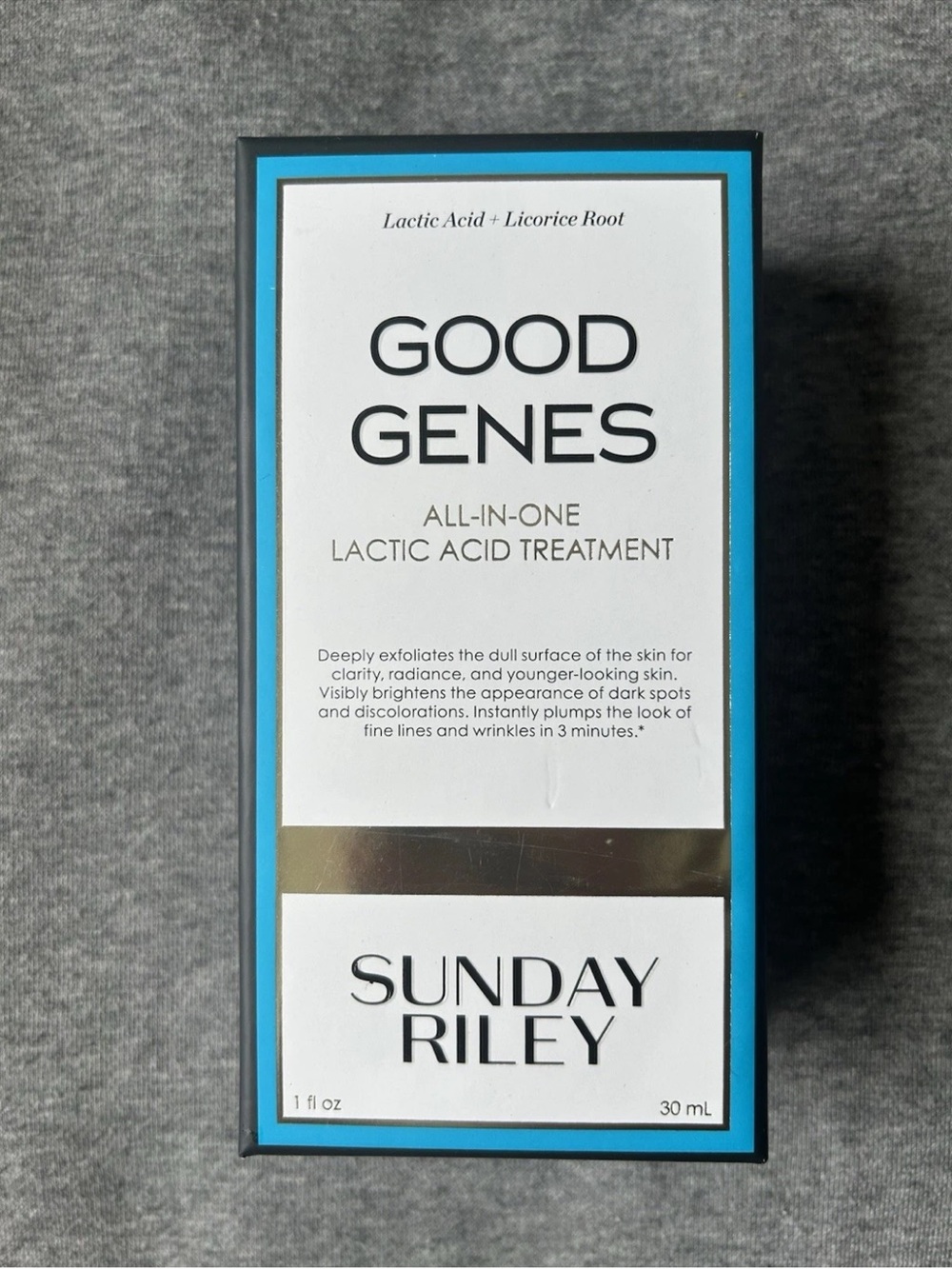 Sunday Riley Good Genes Lactic Acid Treatment - 1oz New In Box